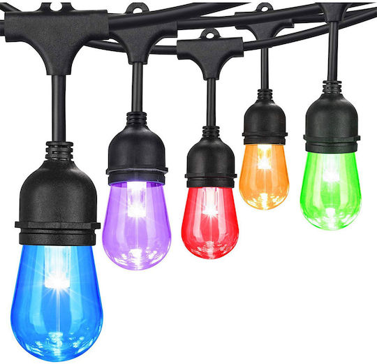 Rixme Hanging Solar Light Garland IP65