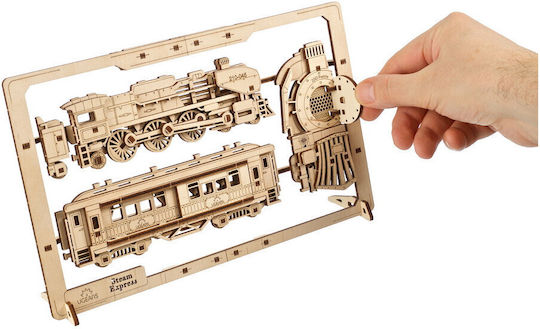Ugears Wooden Construction Toy Steam Express for Children 5+ years+ Years