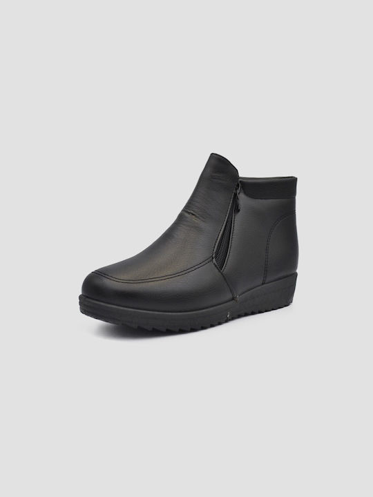 Joya Damen Knöchelstiefel Schwarz