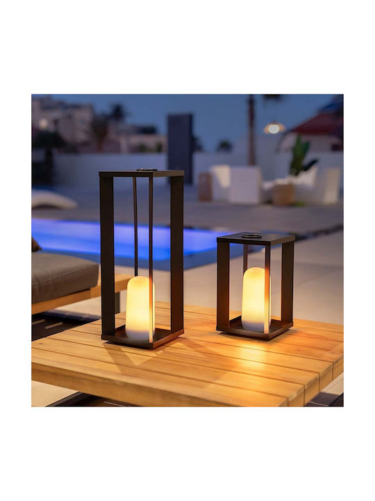 NewGarden Außenstehlampe mit eingebautem LED 30x18x18cm