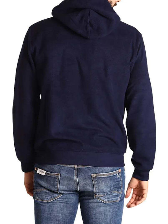 Sweatshirt with Hood Blue