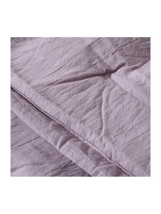 Αιγαίον Πάπλωμα King Size 260x240εκ. Non Iron Ροζ 260 GSM