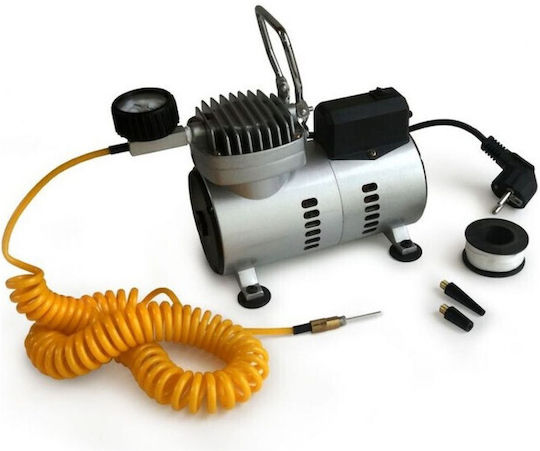 Yakimasport Elektrische Pumpe für Aufblasbare 230V / 220V mit Manometer Mehrfarbig