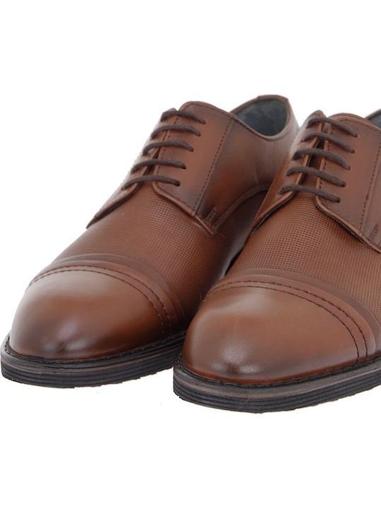 Men's Leather Casual Shoes Tabac Brown