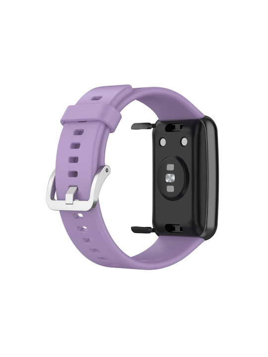 Armband Silikon Lila (Huawei Watch Fit)