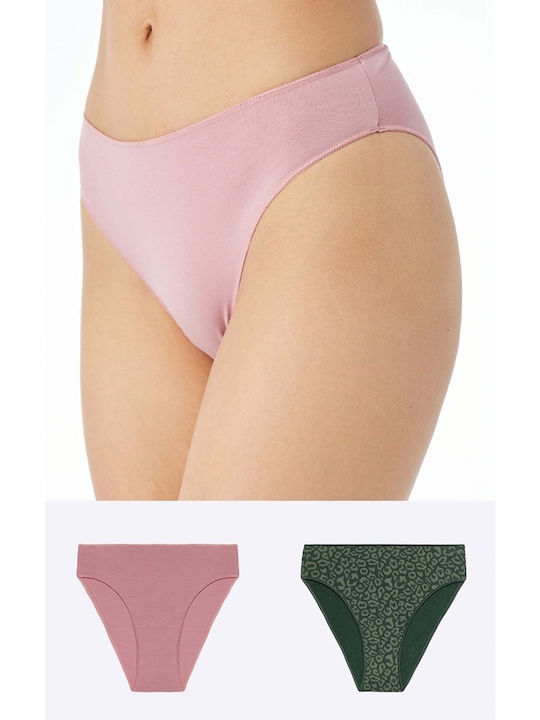 Fimelle Panties Tai Modal Women's Slip 2Pack Pink