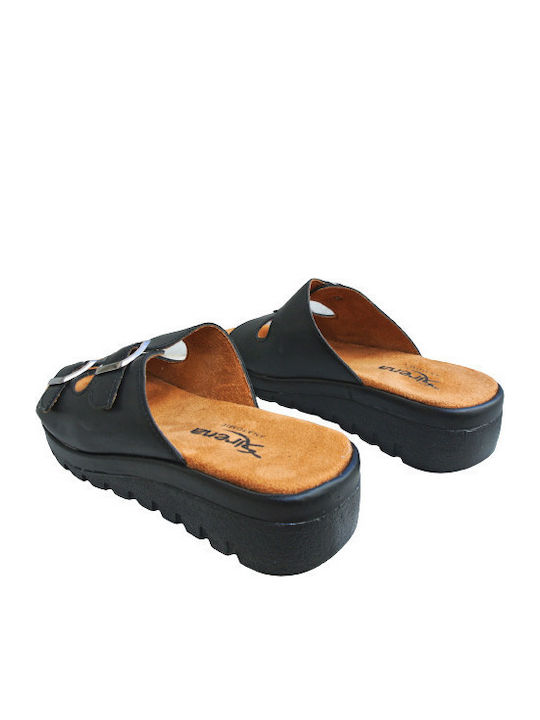 Anatomic Women's Platform Wedge Sandals Black