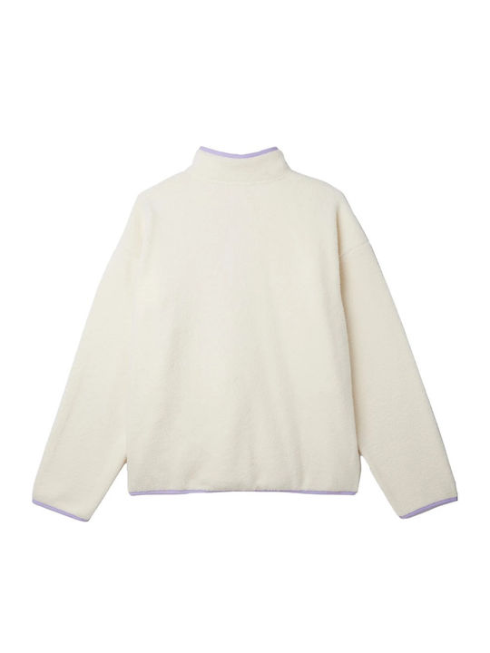 Rays Mockneck Φούτερ Κρεμ