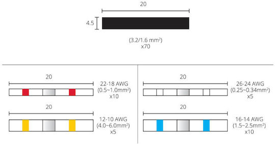 AMiO Heat-Shrink Tubing 100pcs 03033
