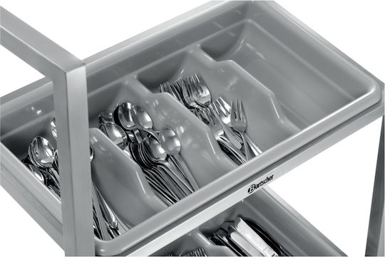 Bartscher Καρότσι Επαγγελματικής Κουζίνας Υ120.5xΠ59xΒ31cm