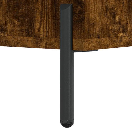 Boden-Kabinett Rauch Eiche 69.5x34x180cm