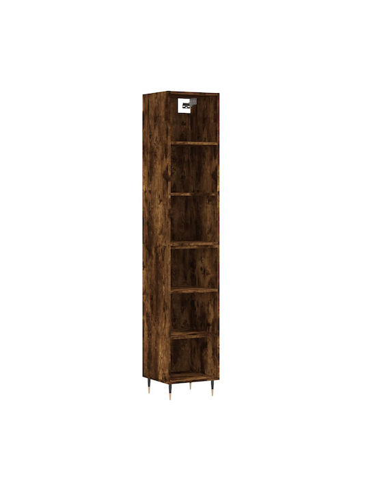 Cabinet pardoseală Stejar afumat 34.5x32.5x180cm