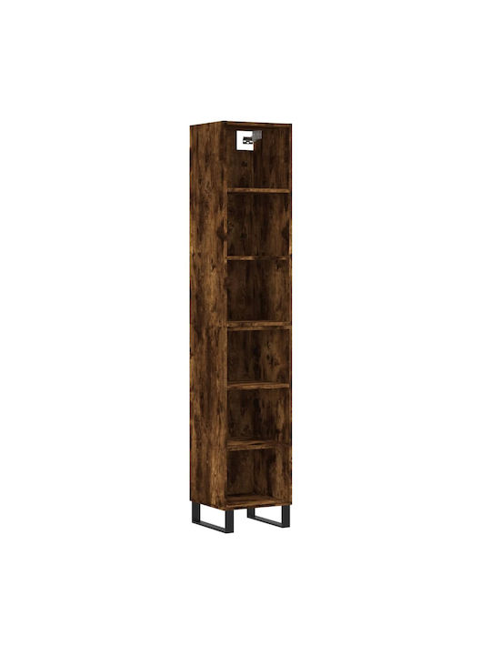 Cabinet pardoseală Stejar afumat 34.5x32.5x180cm