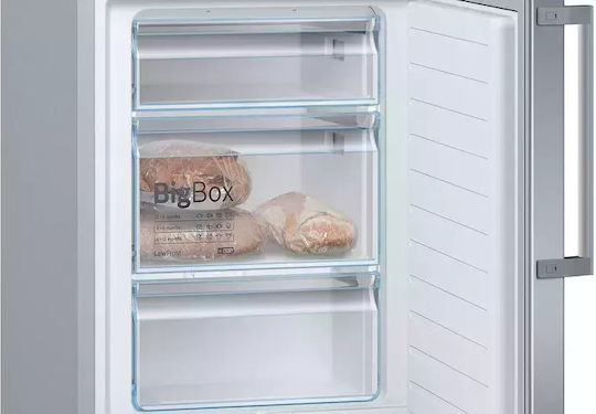 Bosch Kühl-Gefrierkombination 343Es H201xB60xT65cm. Inox KGE398IBP