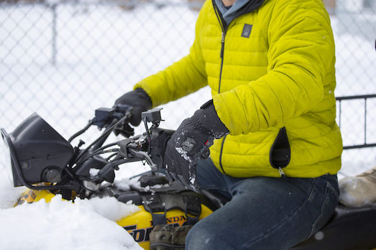 Mechanix Wear Αδιάβροχα Γάντια Εργασίας Ψύχους Μαύρα