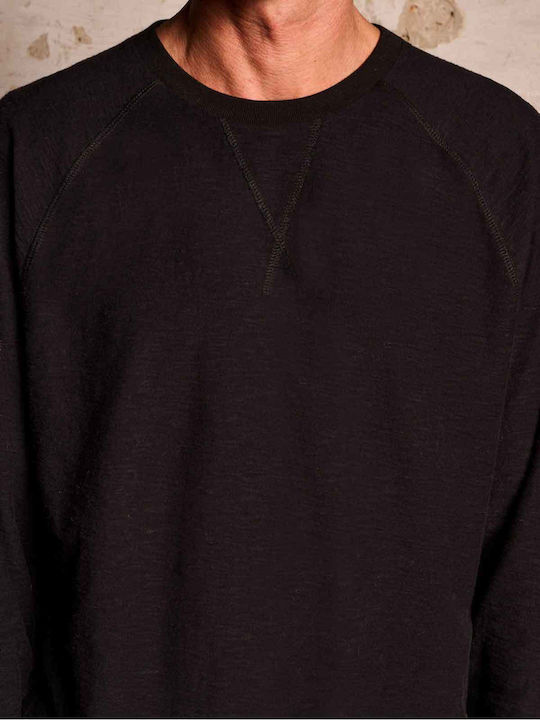 Staff Men's Long Sleeve Blouse Black