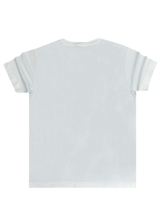 Cosi Jeans Men's Short Sleeve T-shirt White