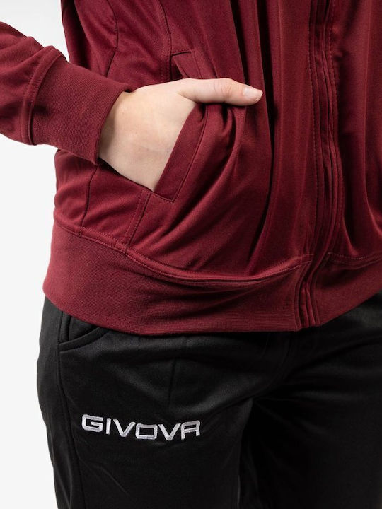 Tuta One Football Tracksuit Glossy with Elastic Red