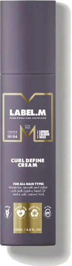 Label.M Κρέμα de Styling pentru Păr Define pentru Bucle anti Frizz 150ml