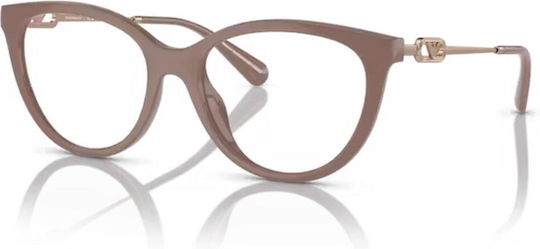 Emporio Armani Weiblich Kunststoff Brillenrahmen Schmetterling Braun EA4213U 51461W