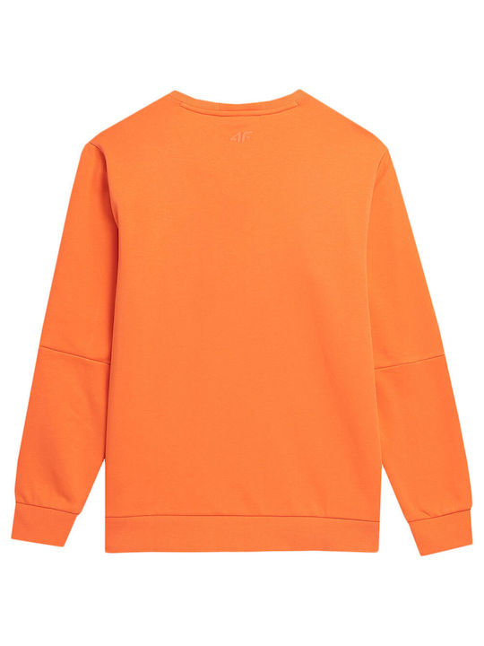 4F Herren Sweatshirt Orange