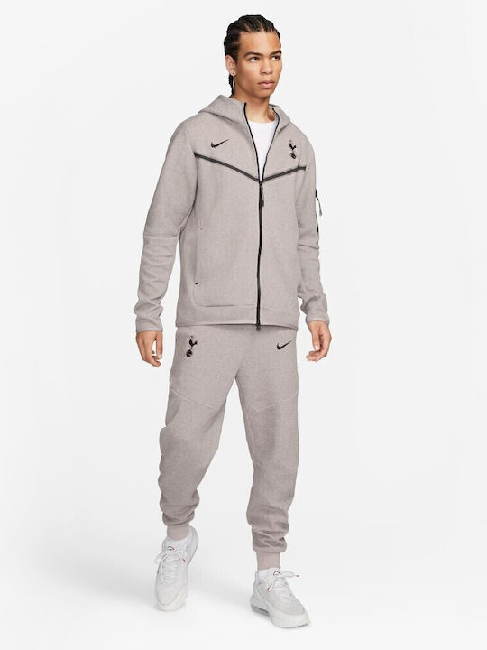 Tottenham Hotspur Tech Fleece Windrunner Hanorac cu Glugă Gri