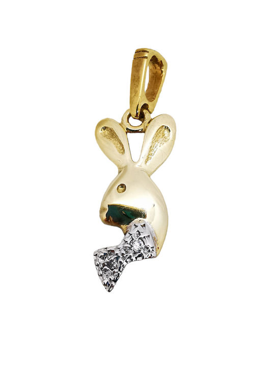 Kosmima1 Charm in 14K Gold