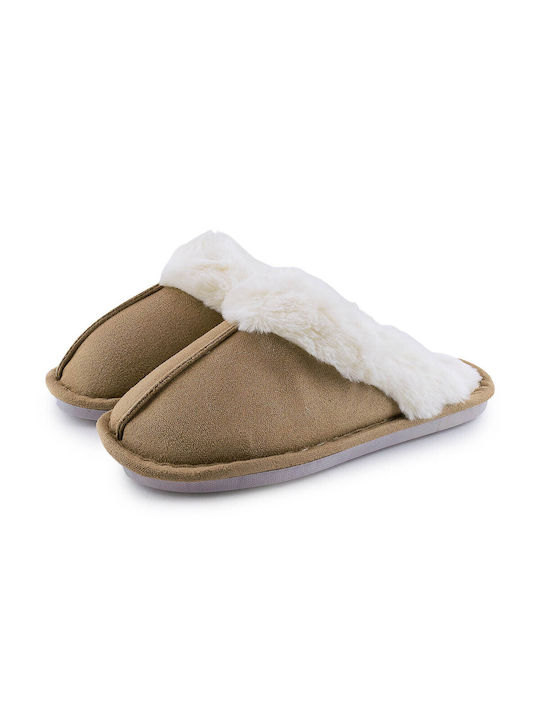 Love4shoes Women's Slippers Brown