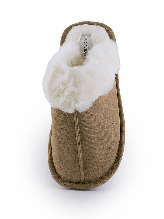 Winter Women's Slippers Brown