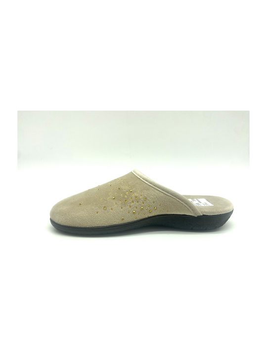 Save Your Feet Anatomic Women's Slippers Beige