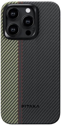 Pitaka Fusion Weaving Magez Back Cover (iPhone 15 Pro)