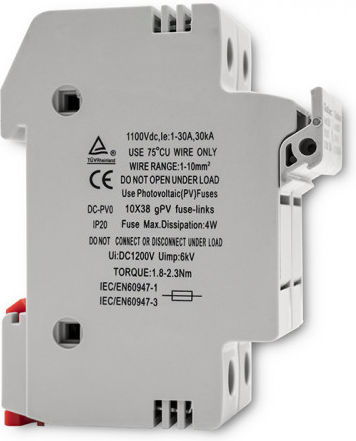 Qoltec Ρελέ Ράγας Ισχύος 30A Διπολικό με Τάση 1000V