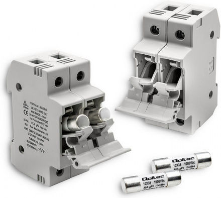 Qoltec Ρελέ Ράγας Ισχύος 30A Διπολικό με Τάση 1000V