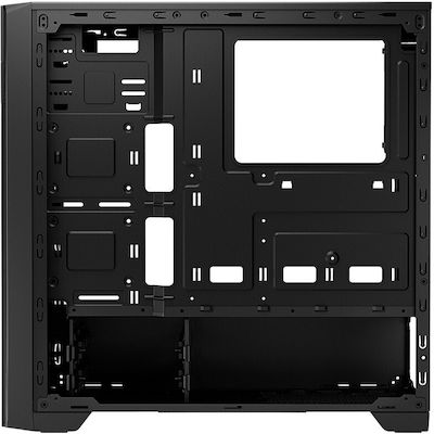 Modecom Ariel 2 Midi Tower Computer Case Black