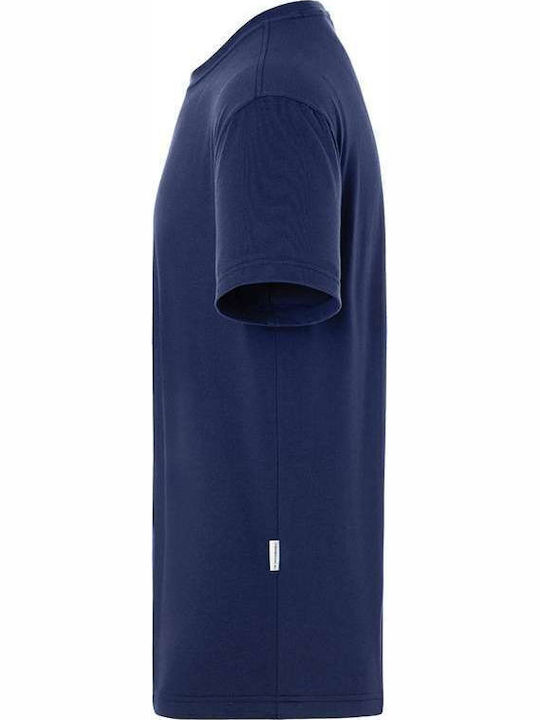 Karlowsky Men's Short Sleeve Promotional T-Shirt Navy Blue