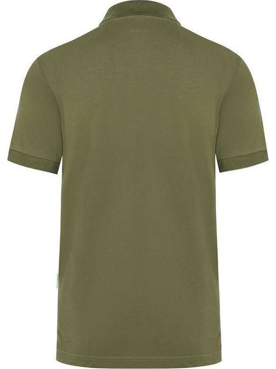 Karlowsky Ανδρικό Διαφημιστικό T-shirt Κοντομάνικο σε Χακί Χρώμα