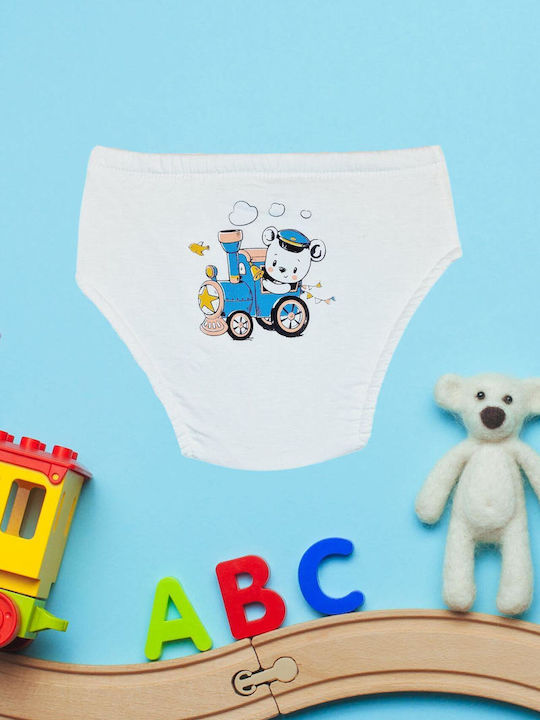 Poopes Kids Diaper Underwear White 1pcs