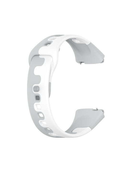 Active Stitching Two Color Curea Silicon Gri (Redmi Watch 3 Active )