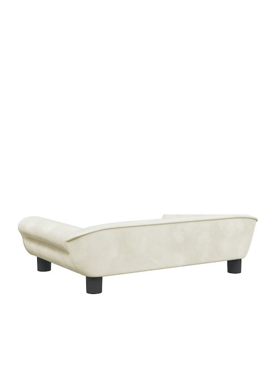 vidaXL Sofa Hundebett Beige 70x48cm.