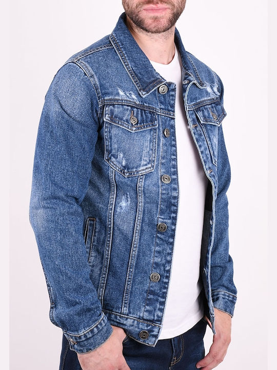 Always Jeans Men's Winter Denim Jacket Blue