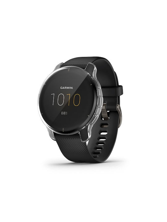 Full Coverage Carcasă de Silicon în culoarea Transparent pentru Garmin Venu 2