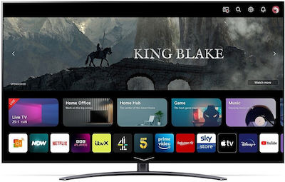 LG Smart Τηλεόραση 75" 4K UHD QNED 75QNED916QE HDR (2023)