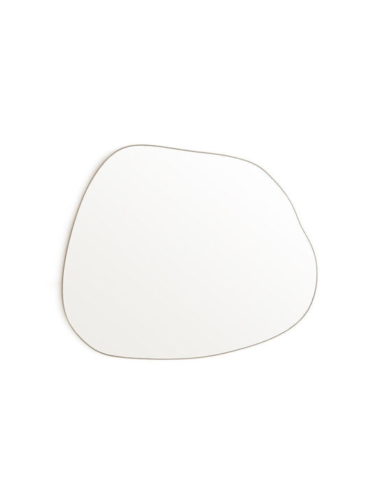 La Redoute Interieurs Oglindă de Perete cu Galben Ramă din Metalic 99.5x85.5cm 1buc