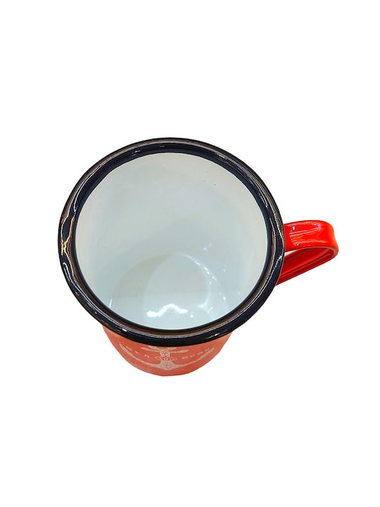 Mug Enamel Red