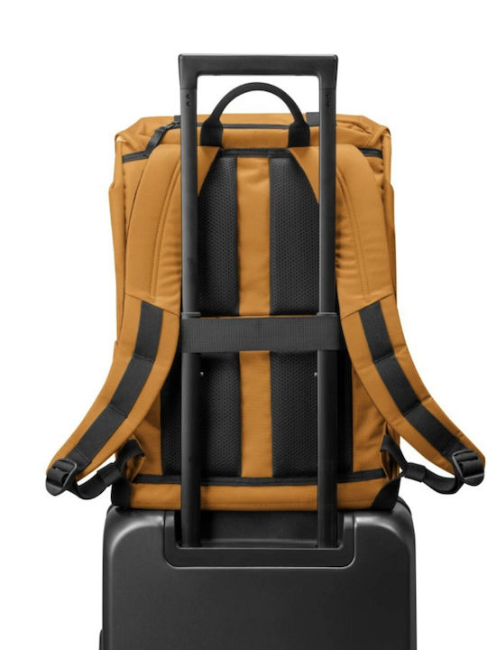 tomtoc Vintpack Ta1 Tasche Rucksack für Laptop 15.6" in Gelb Farbe