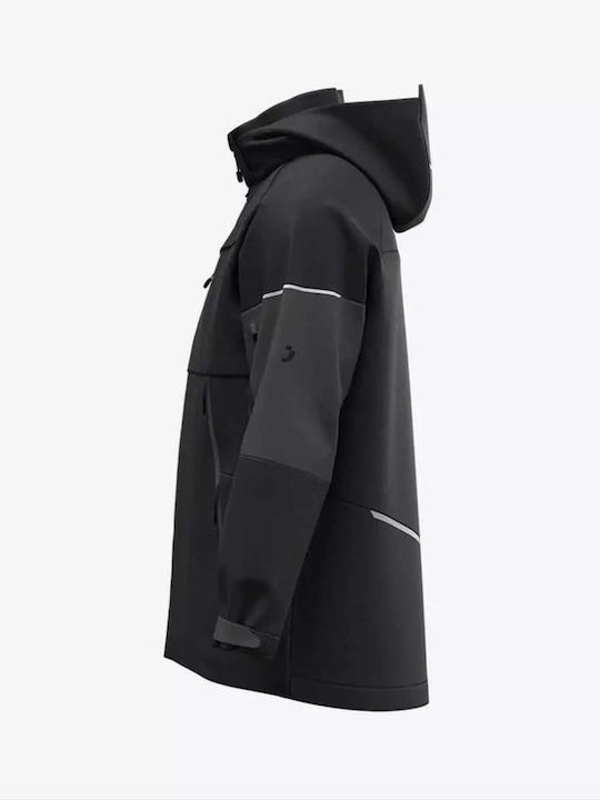 Safety Jogger Kasai Work Jacket Reflective with Removable Lining and Detachable Hood Black