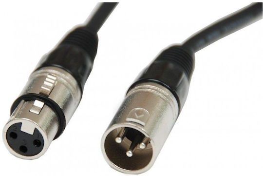Cable4Me Cablu XLR De Sex Masculin - XLR De Sex Masculin Argintiu 20m
