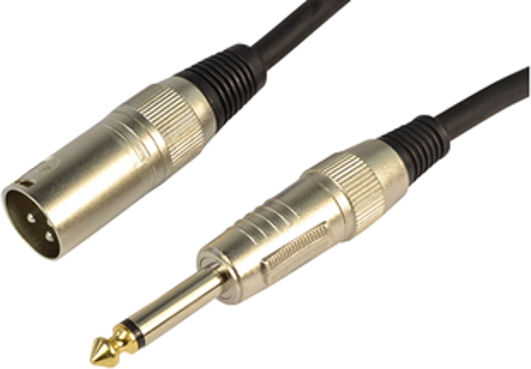 Cobra Cable XLR male - Μαύρο 3m (CL021-03)