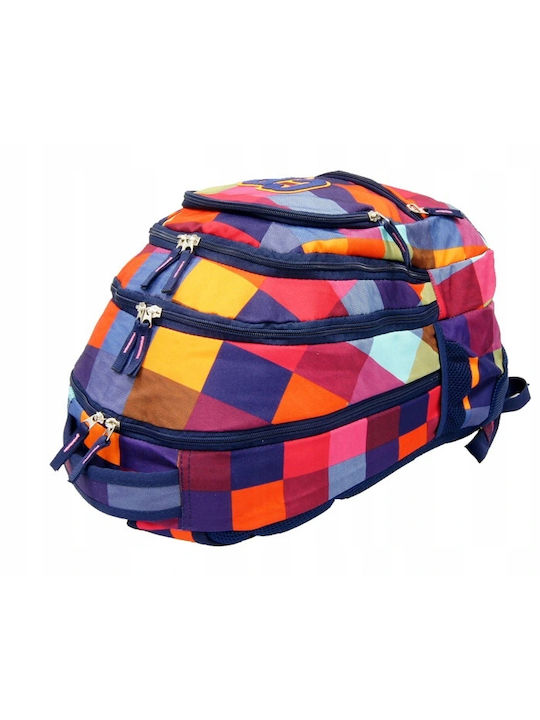Coolpack Σχολική Τσάντα Πλάτης Δημοτικού Πολύχρωμη με Θήκη για Παγούρι