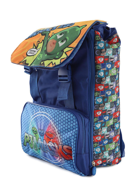 PJ Masks School Bag Backpack Elementary, Elementary Multicolored